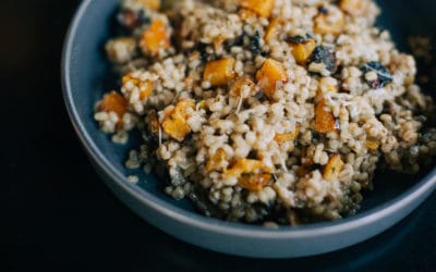 Cozy Butternut Squash Barley Risotto (Perfect for Fall)
