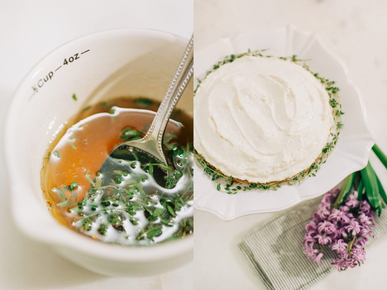 THYME HONEY AND YOGURT CHEESECAKE Pretty Together