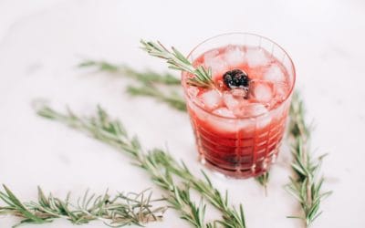 BLACKBERRY GIN COCKTAIL