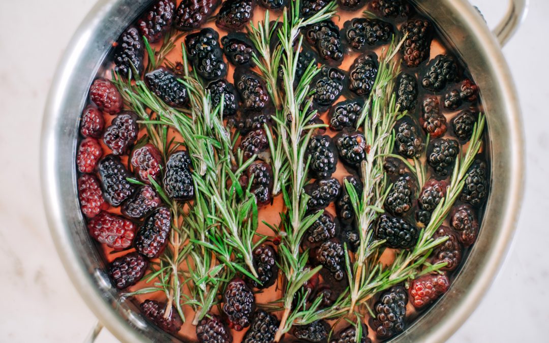 Blackberry Rosemary Simple Syrup
