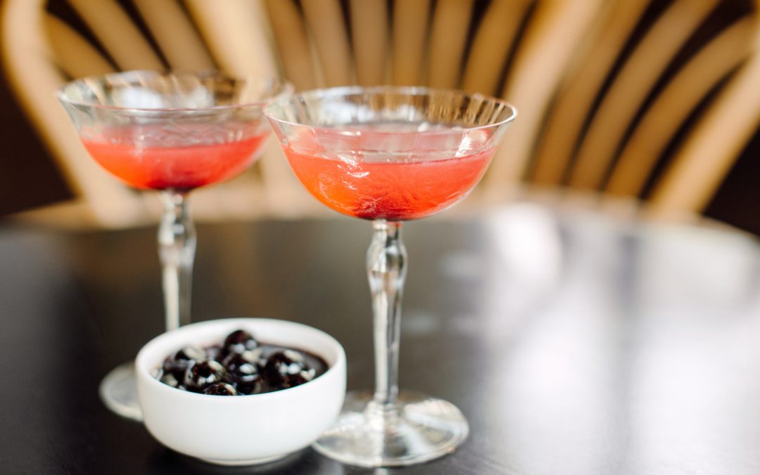 The Pink Cherry Blossom Cocktail