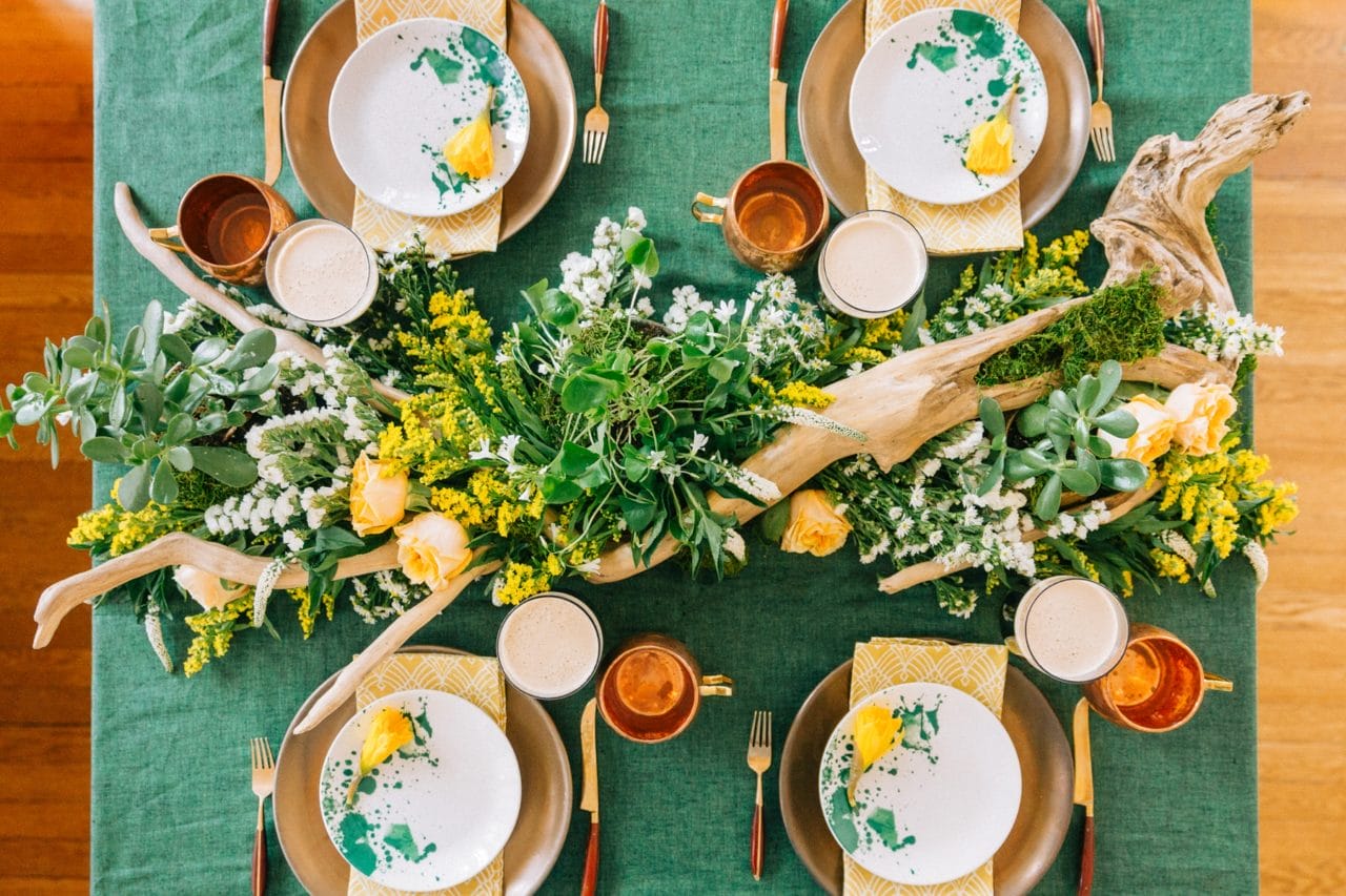 AN IRISH GARDEN TABLE SETTING Pretty Together