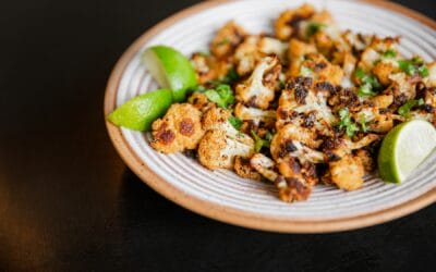 CAULIFLOWER WITH RED CHILI, CILANTRO AND LIME