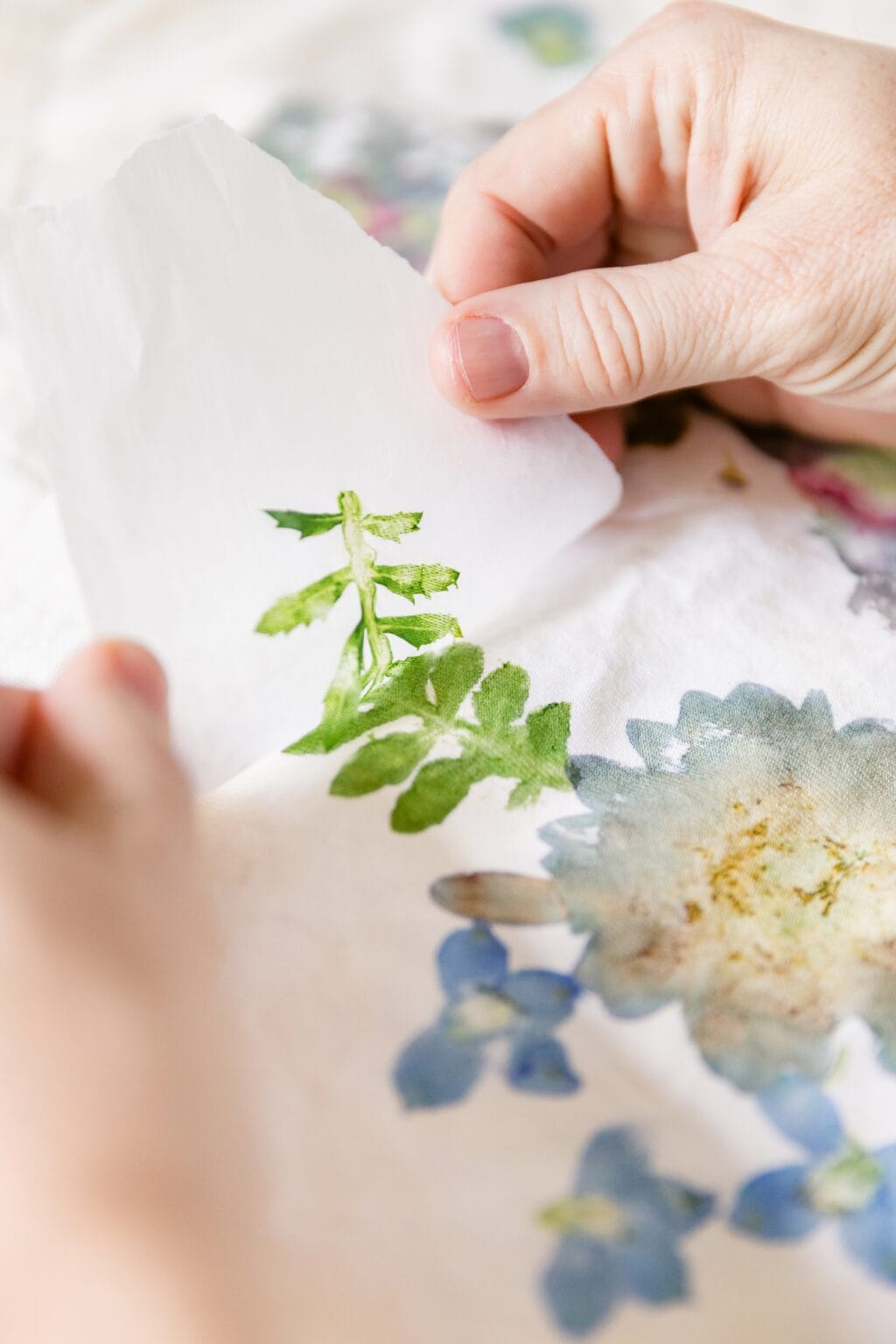 How to Make Flower Pounding Art Pretty Together