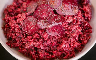 Vibrant Delights Unleashed: Beet Risotto
