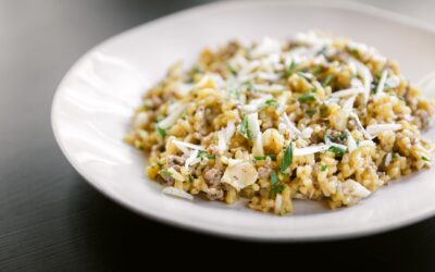 Sausage and Fennel Risotto