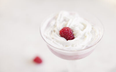 RASPBERRY DREAMSICLE MARTINI