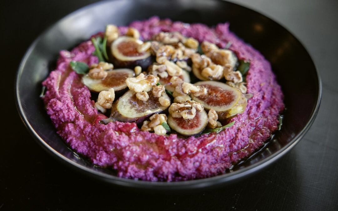 Purple Beet Walnut Dip